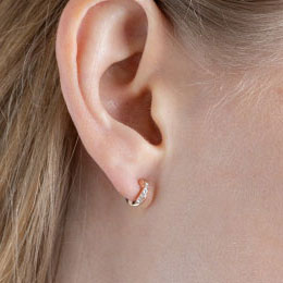 タイニーループフィットイヤリング