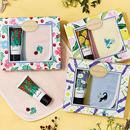 ハンドクリーム ハンカチ