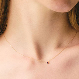 誕生石ネックレス