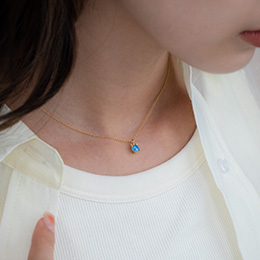 誕生石ネックレス