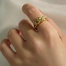 金属アレルギー対応リング