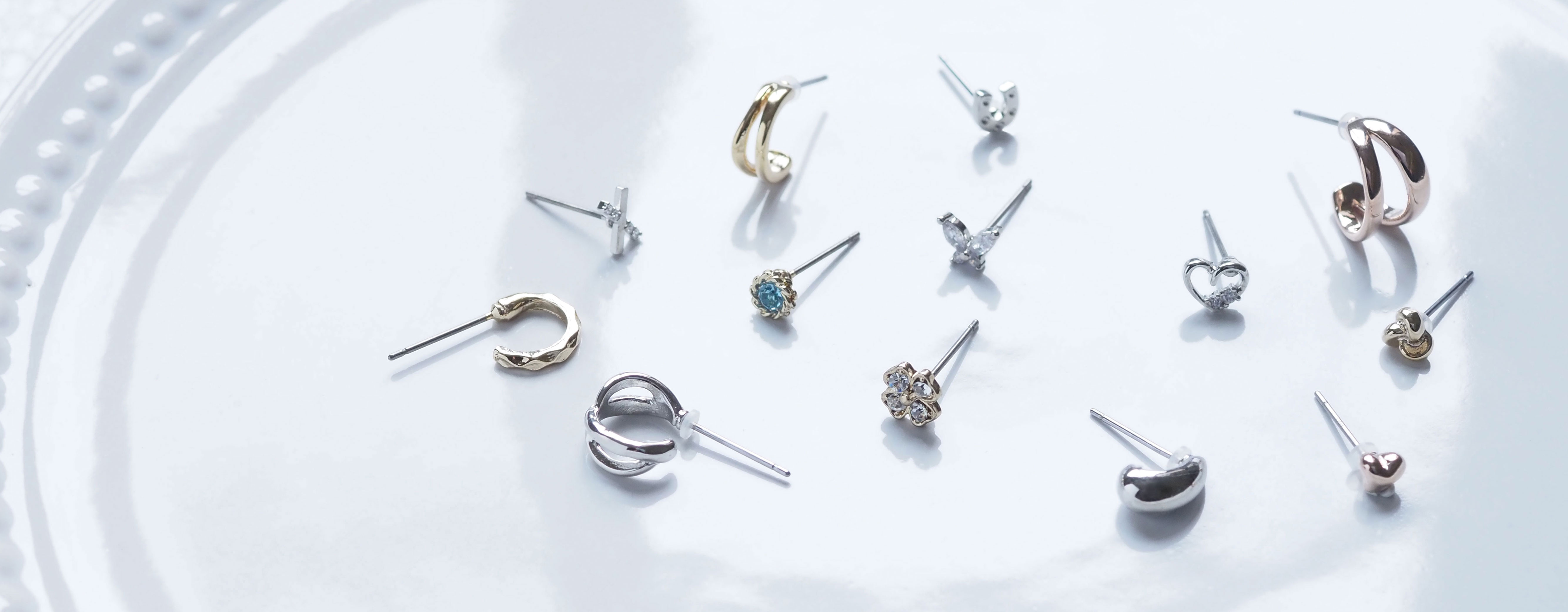 ロングポストピアス