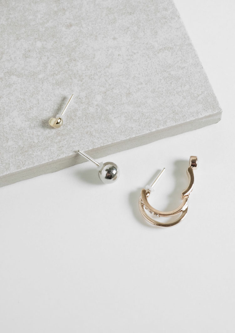 樹脂コーティングピアス