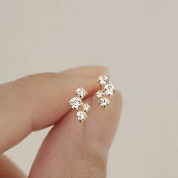 【web限定】[K10]ラディアントジルコニアピアス