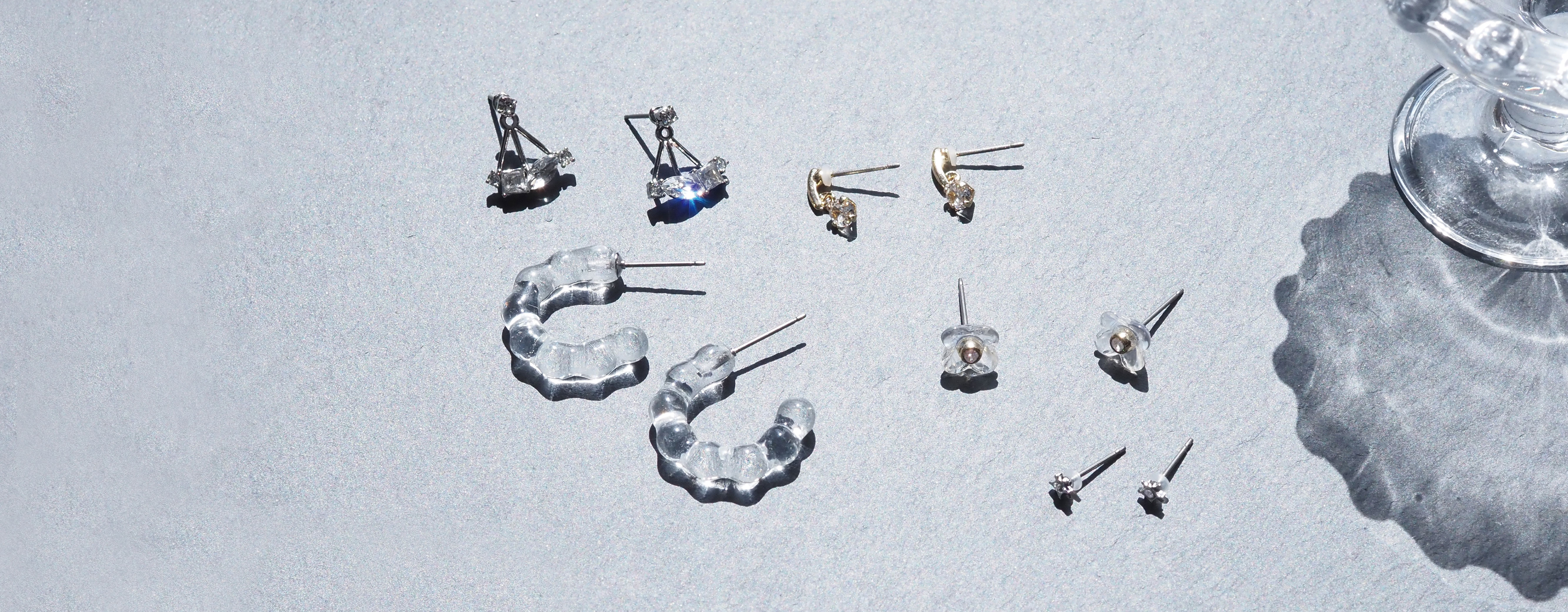 純チタンポストピアス