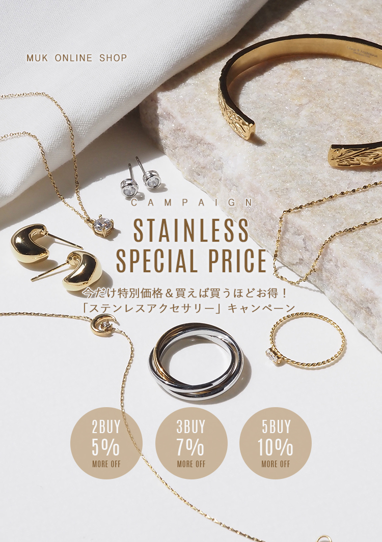 公式】MUK ONLINE SHOP｜人気アクセサリー・ジュエリー通販