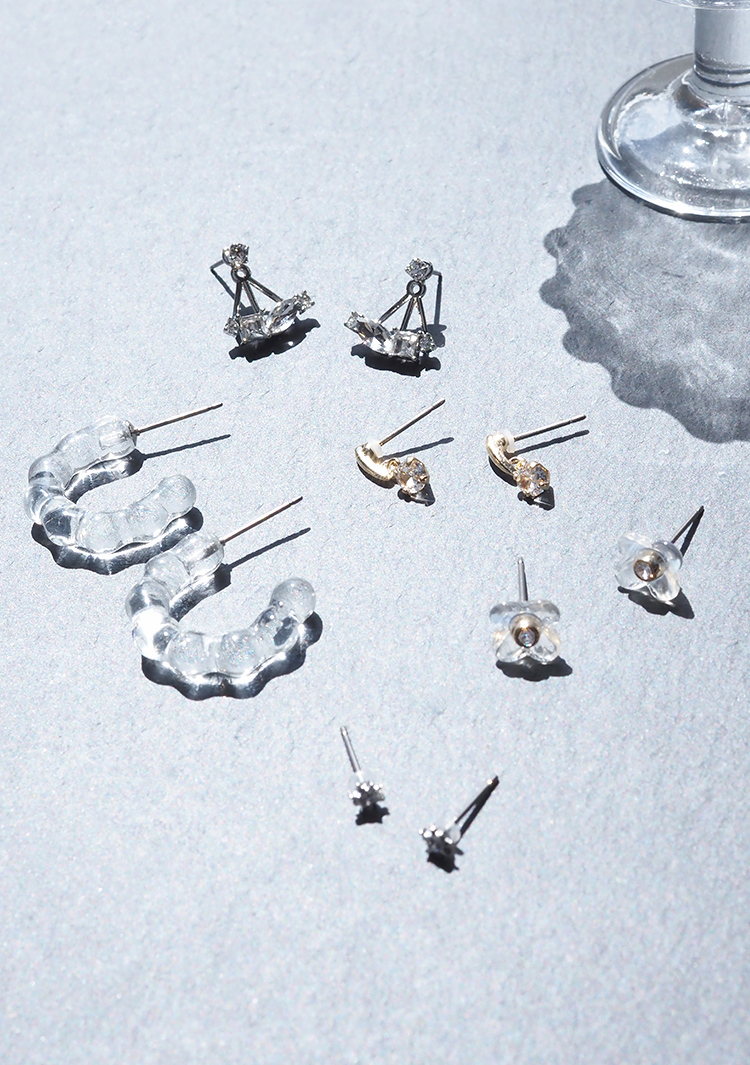 純チタンポストピアス