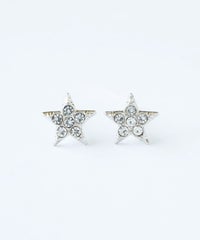 星のセラミックポストピアス