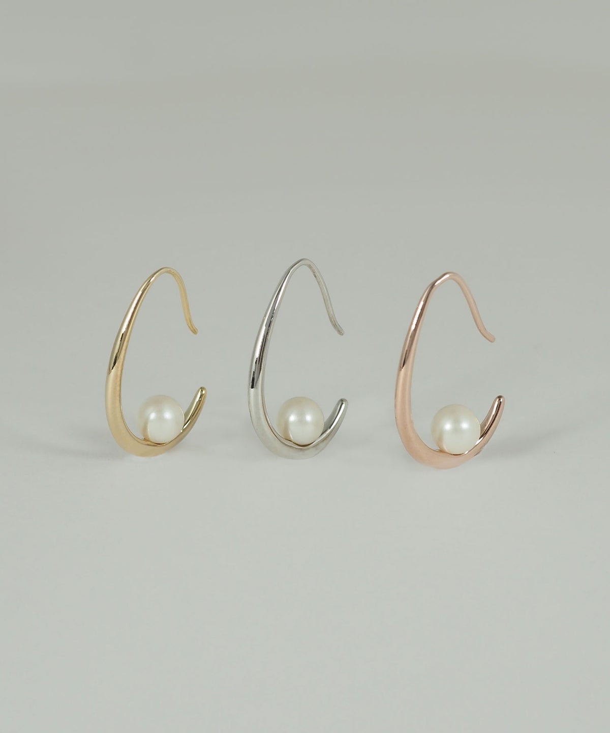 パールフックピアス【MUK petite charme】