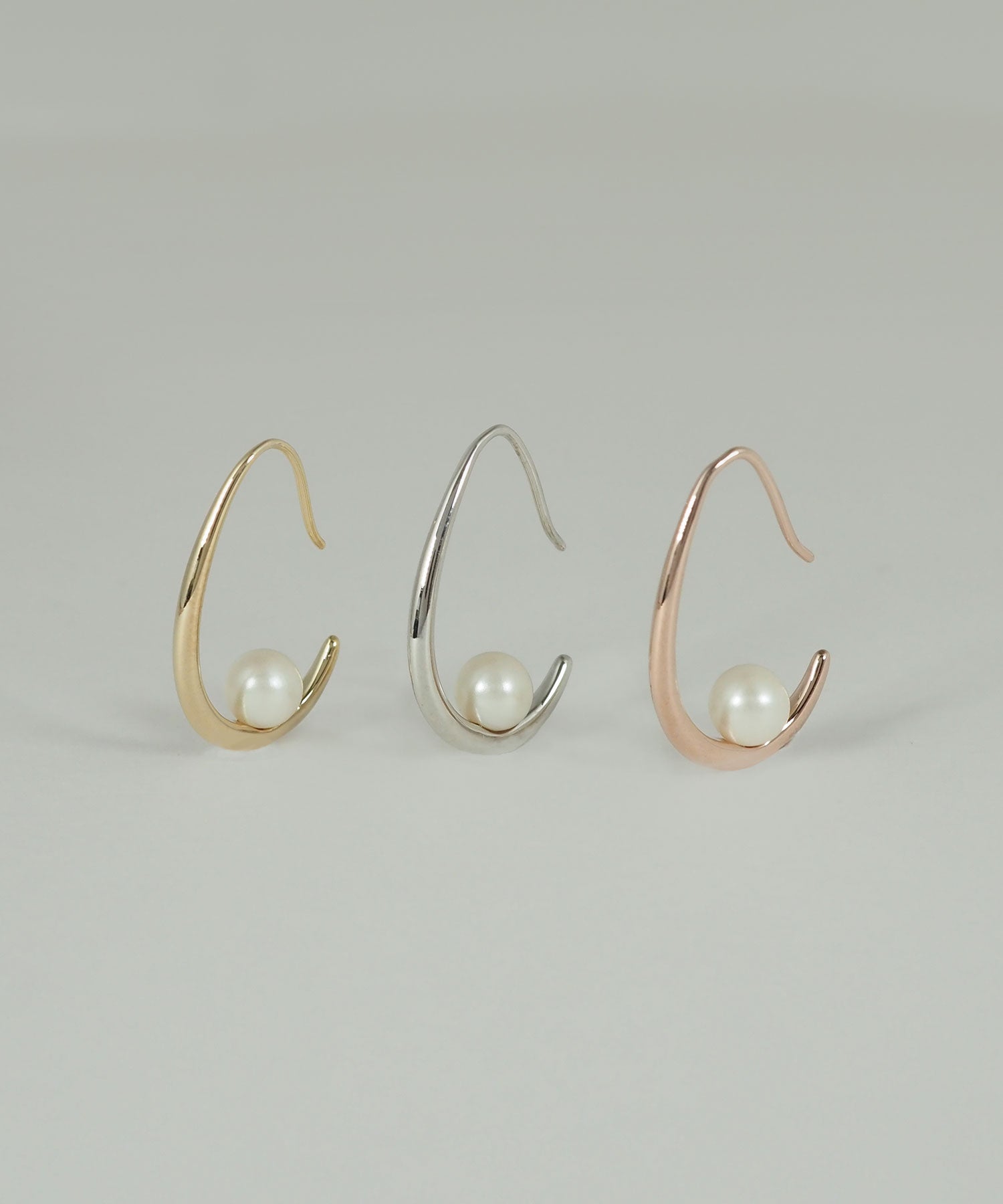 パールフックピアス【MUK petite charme】