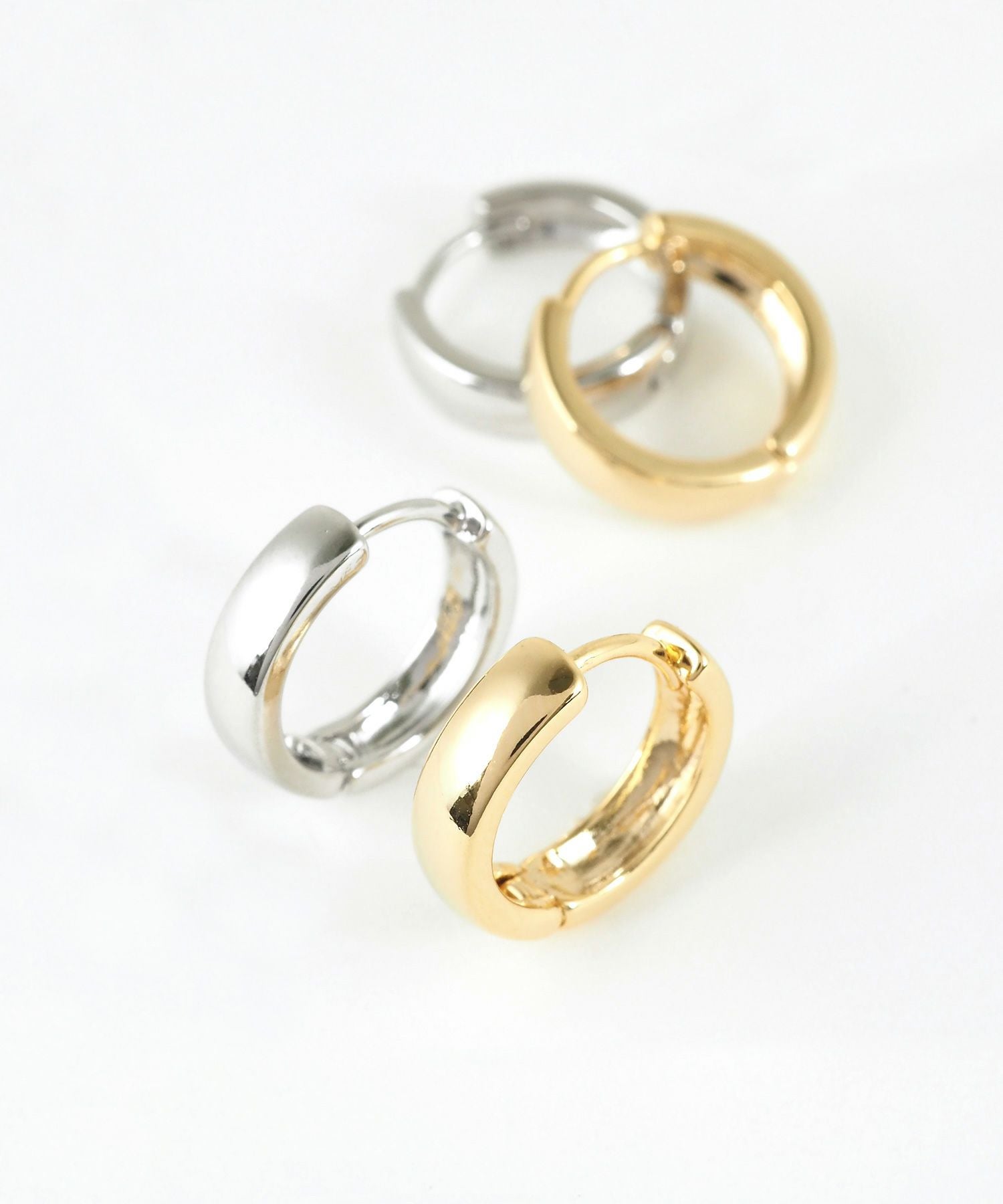 ベーシックフープワンタッチピアス