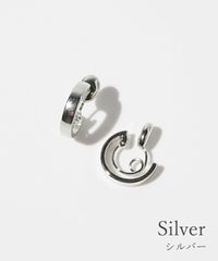 シンプルフープループフィットイヤリング