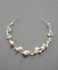 セレブレイトバブルパールヘッドドレス