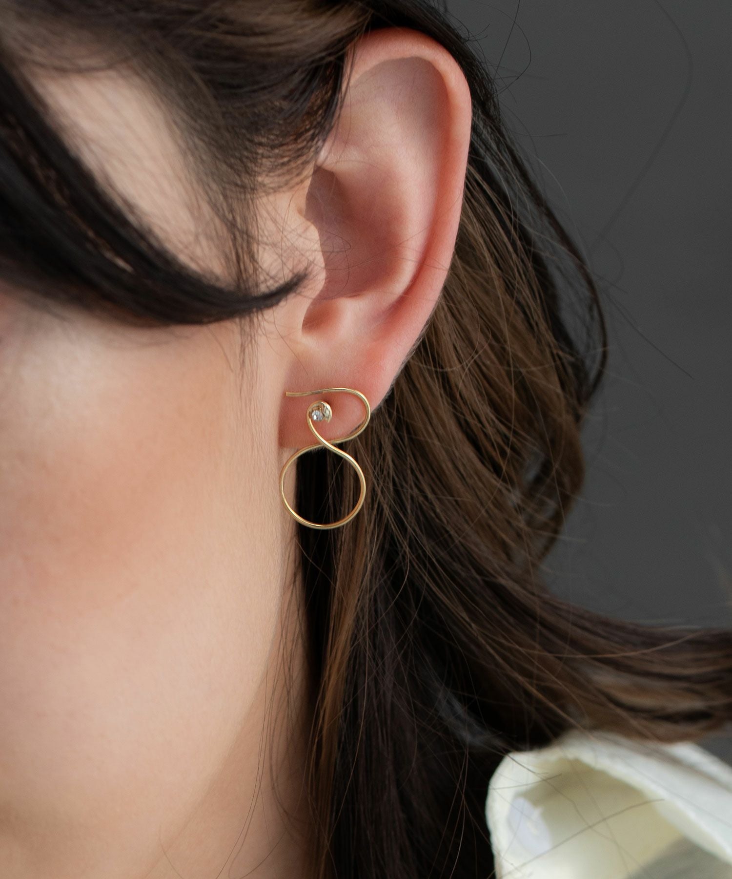 70%off】【CLASSY.ONLINE掲載アイテム】ナンバーパールピアス【Juno
