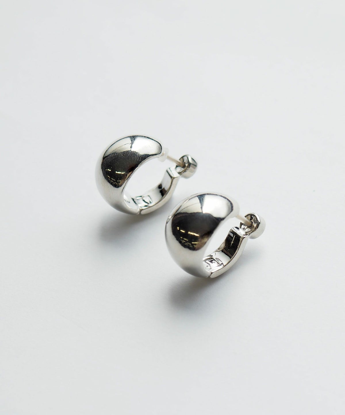 【web限定】ルミポリッシュドーム樹脂コーティングポストピアス【Lumirise】