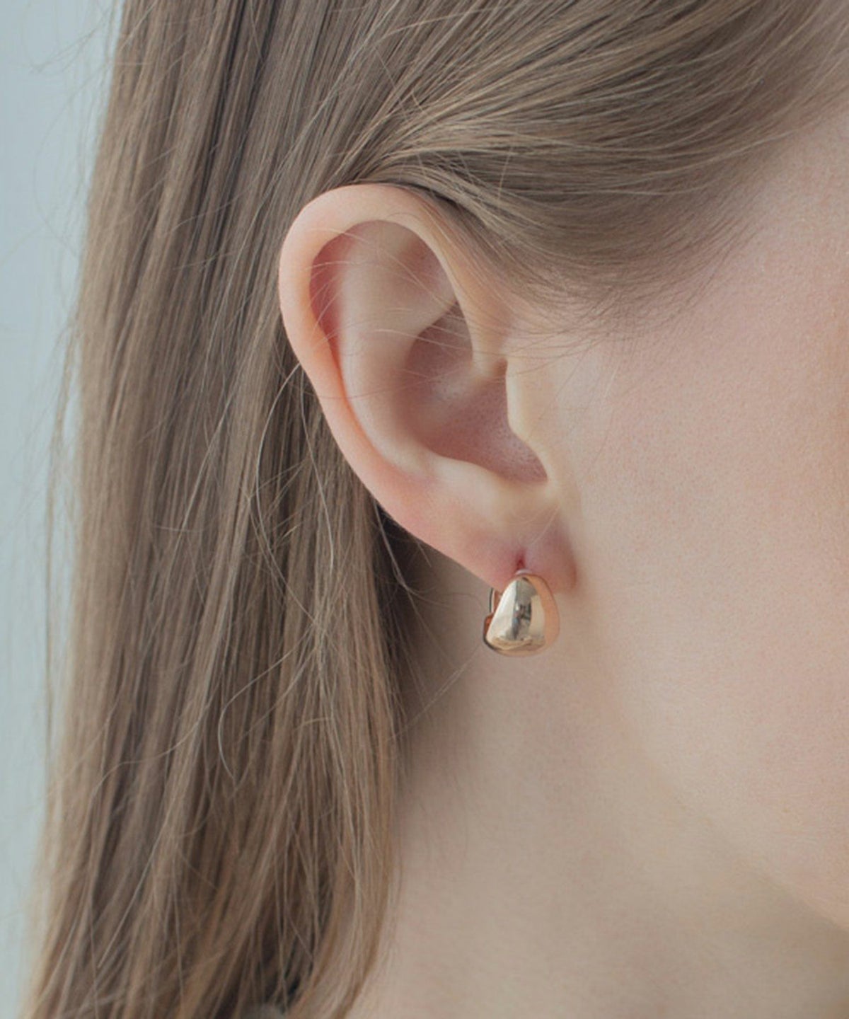 【web限定】ルミポリッシュドーム樹脂コーティングポストピアス【Lumirise】