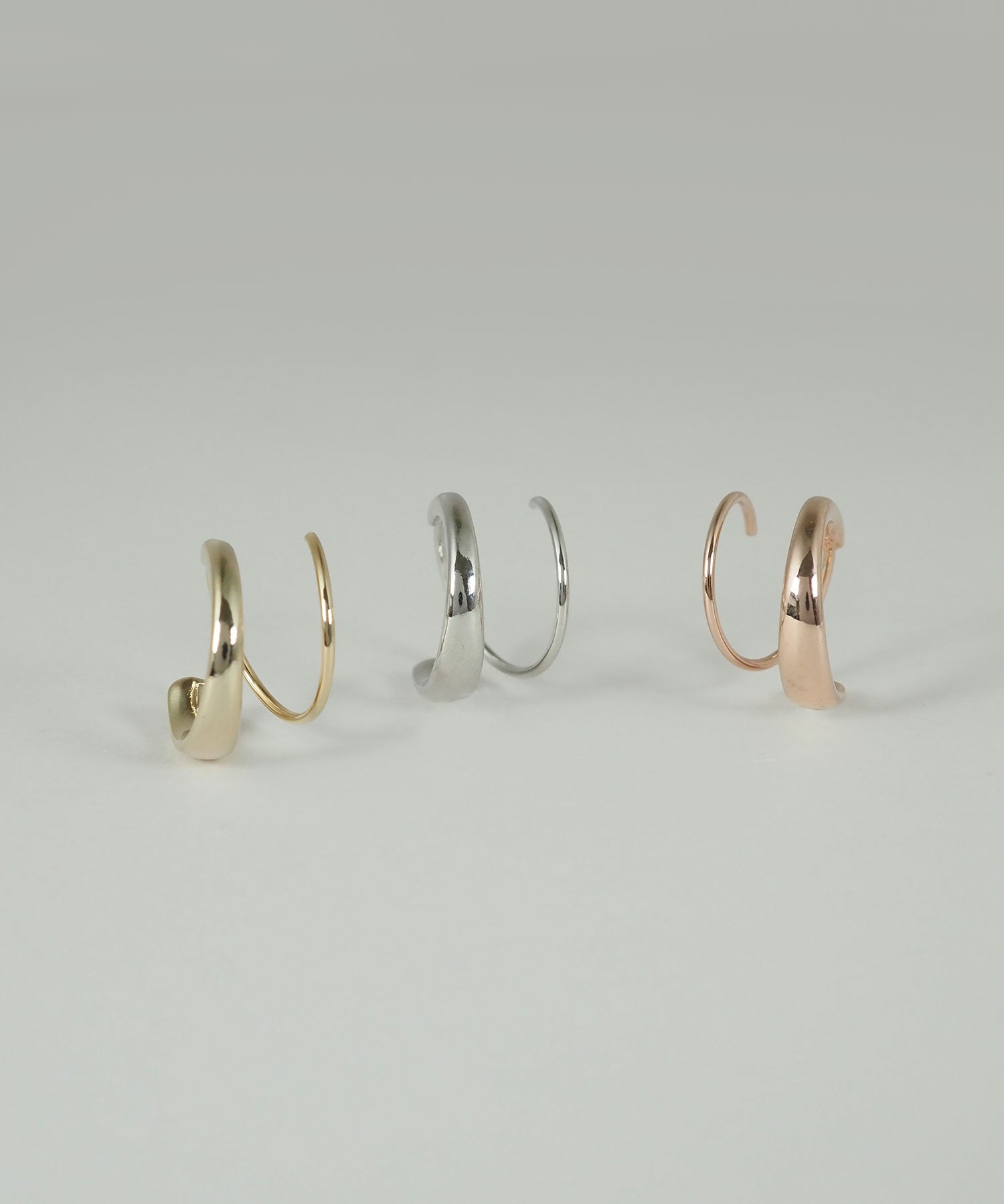 スパイラルピアス【MUK petite charme】