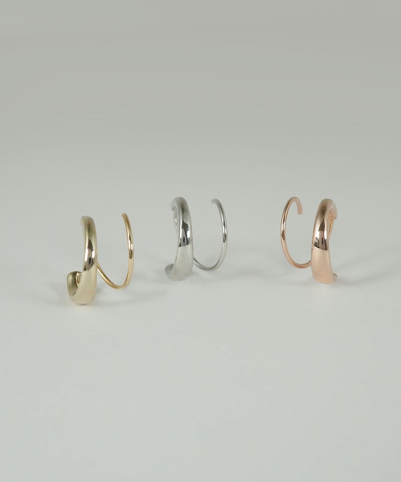 スパイラルピアス【MUK petite charme】