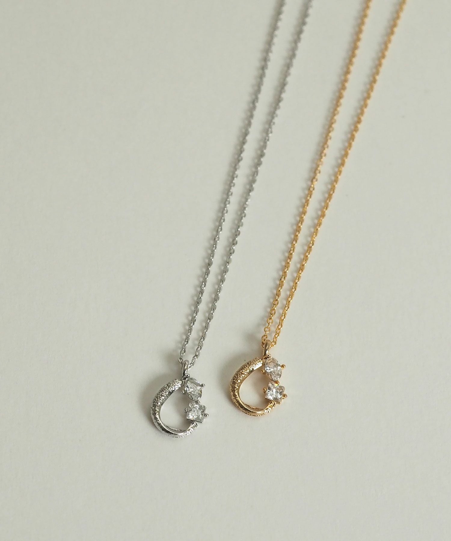 Drop&stonesペンダント