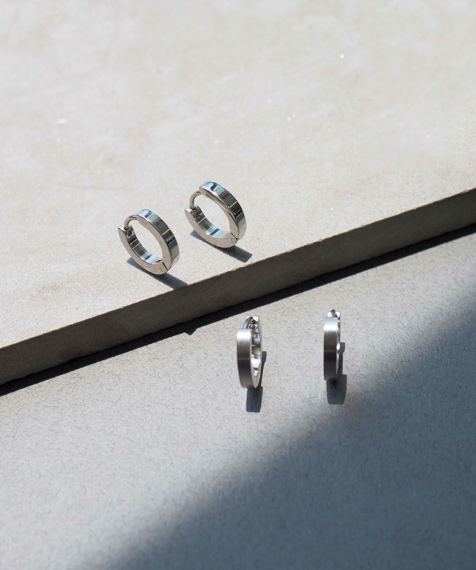 11mmカクステンレスフープワンタッチピアス