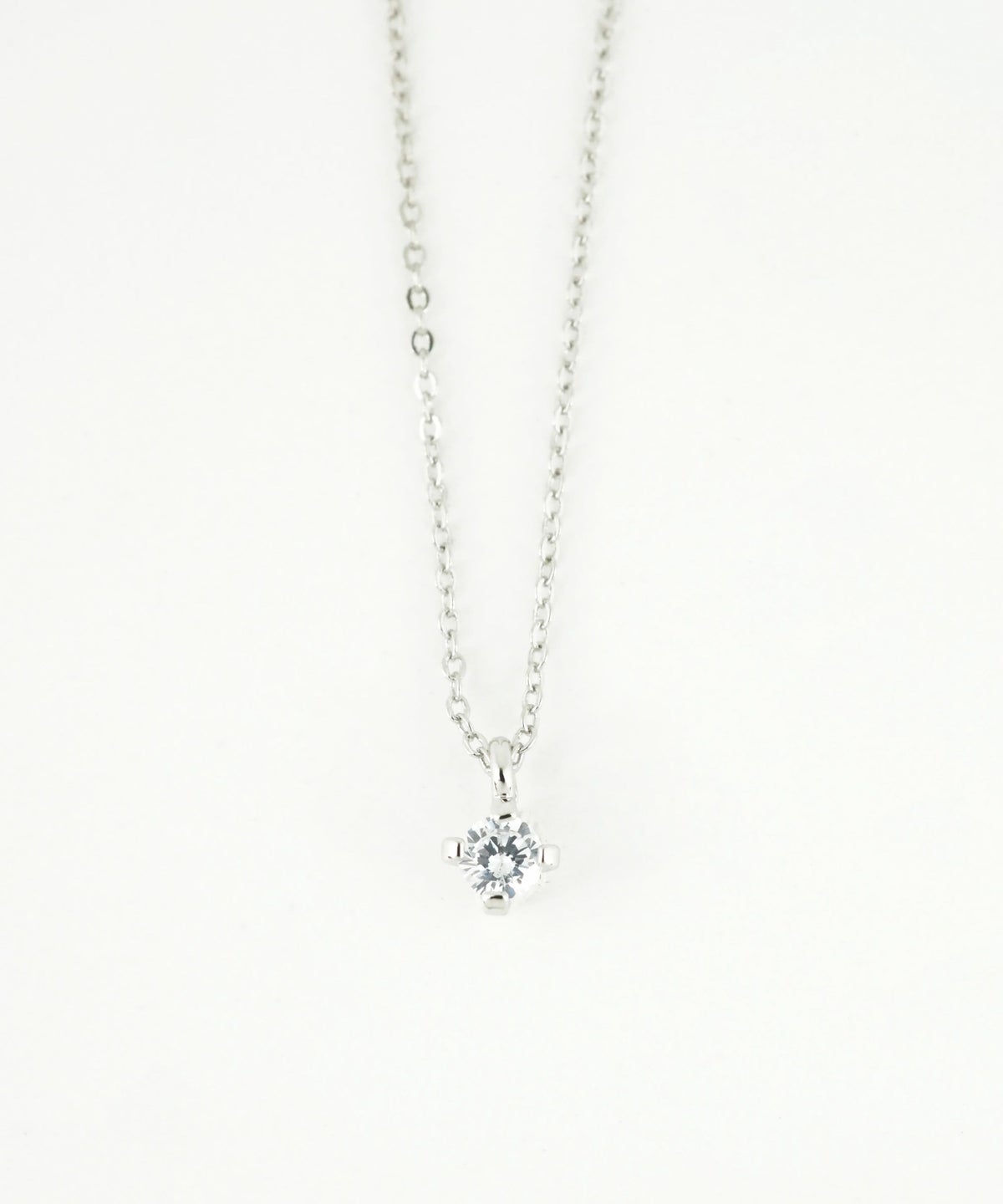 シャインキュービックジルコニアプチペンダント【MUK】