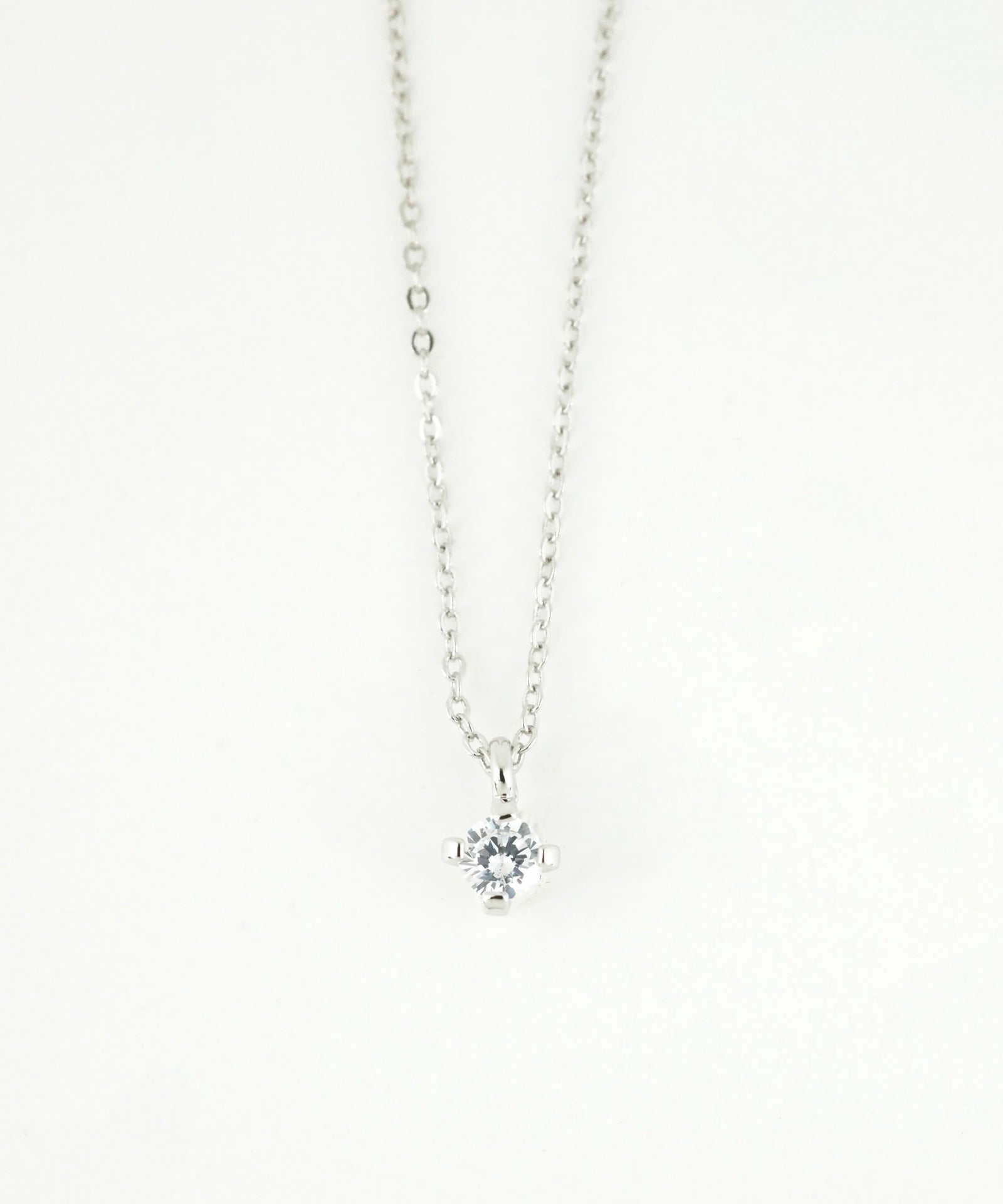 シャインキュービックジルコニアプチペンダント【MUK】