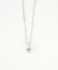 シャインキュービックジルコニアプチペンダント【MUK】