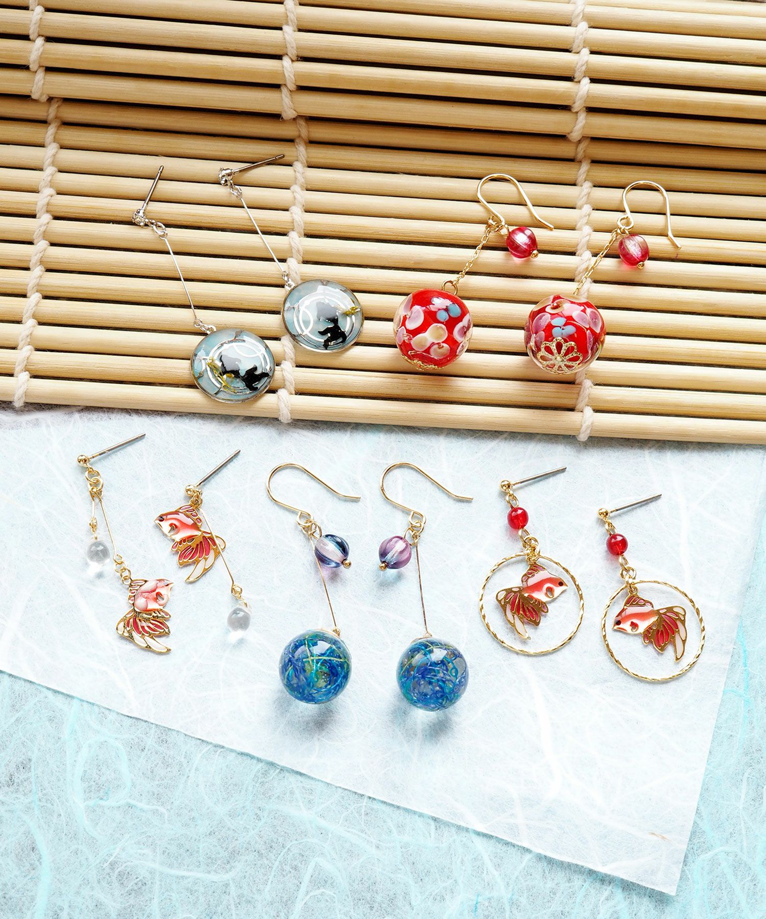 サークル金魚ピアス | 【公式】MUK ONLINE SHOP｜人気アクセサリー