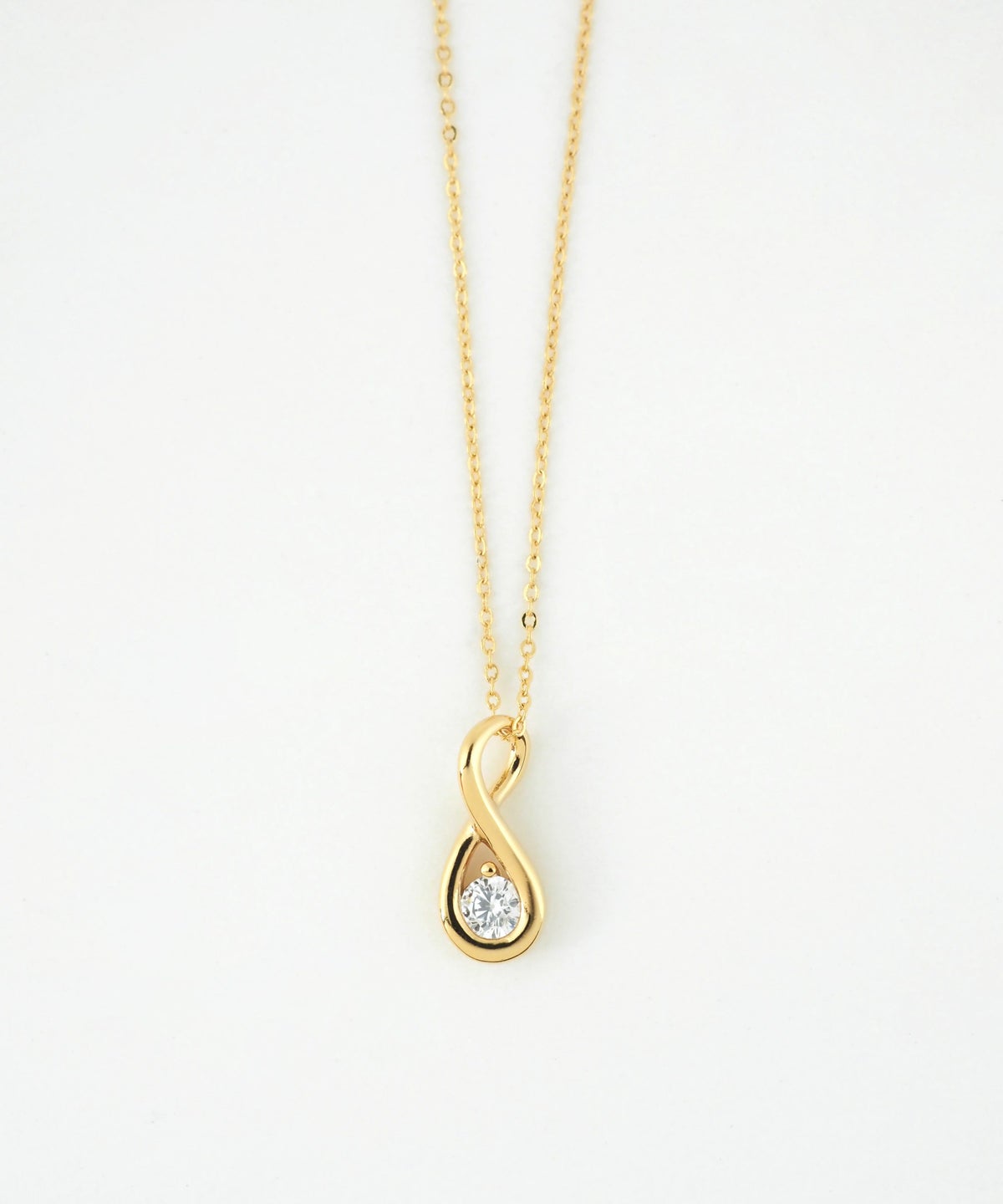 トーンキュービックジルコニアプチペンダント【MUK】