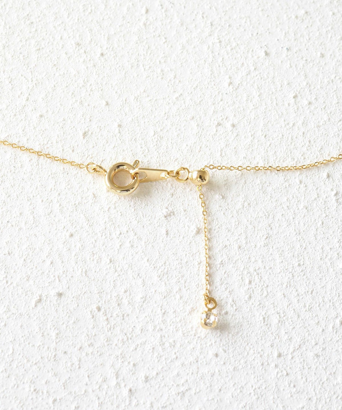 ドロップキュービックジルコニアプチペンダント【MUK】