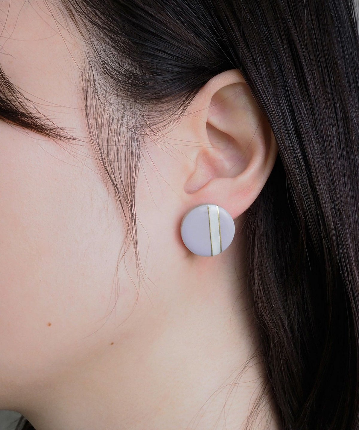 美濃焼パステルクラシックラインチタンポストピアス【MIKELO】