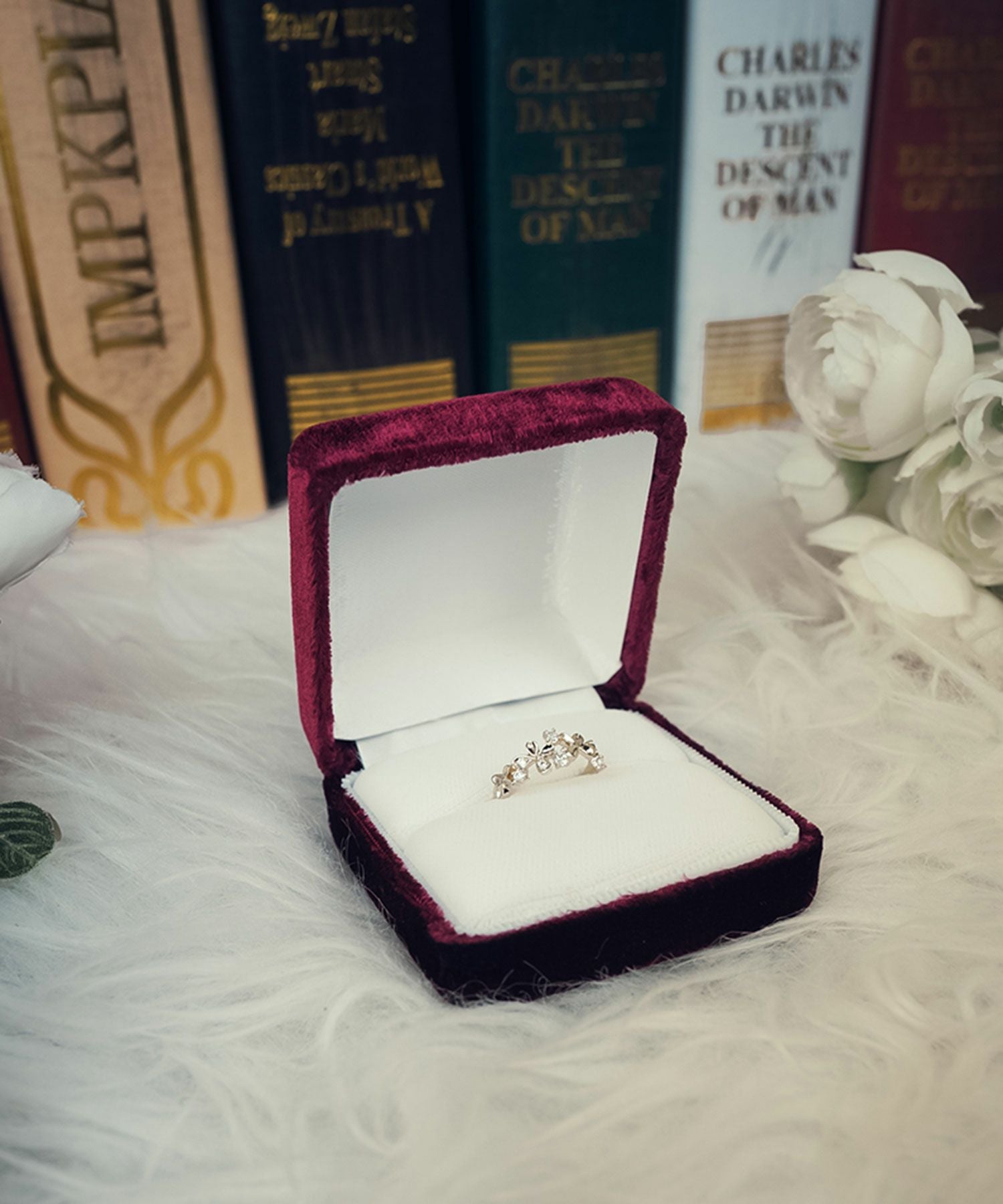 【web限定】バタフライアラウンドピンキーリング【MUK shady sophy】