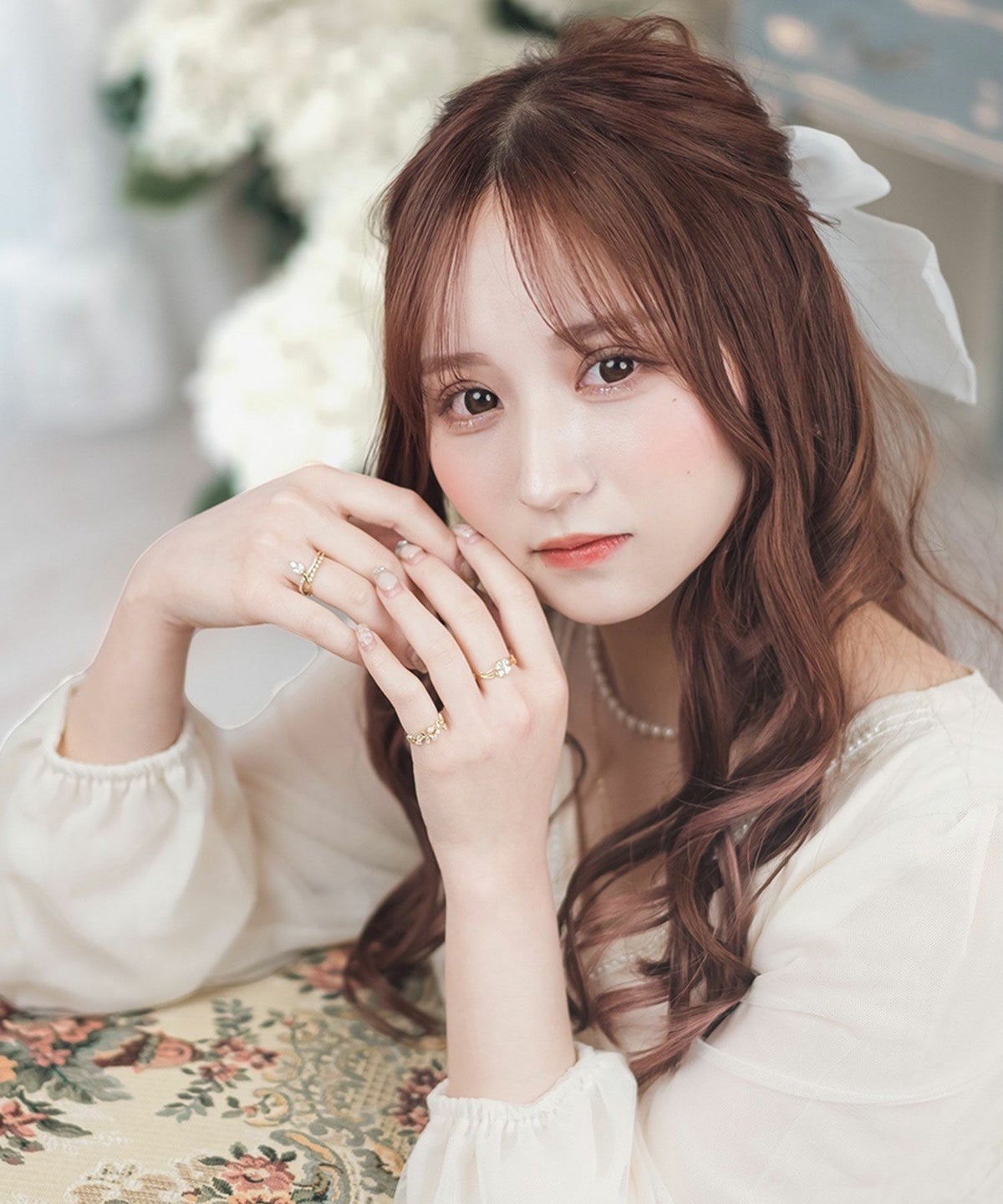 【web限定】バタフライアラウンドピンキーリング【MUK shady sophy】