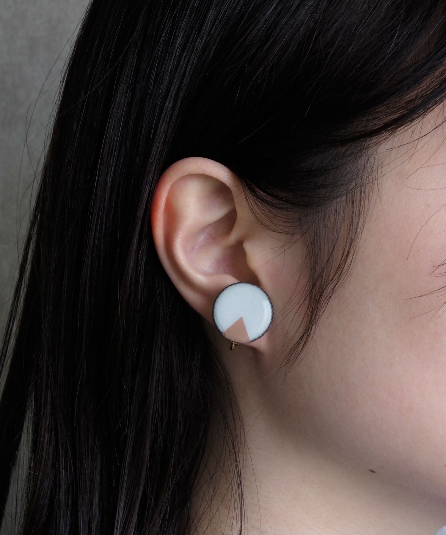 【MUK別注】美濃焼シャビーシックイヤリング【MIKELO】