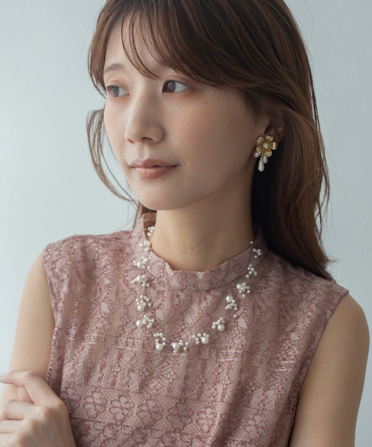 テグスパール10連ネックレス