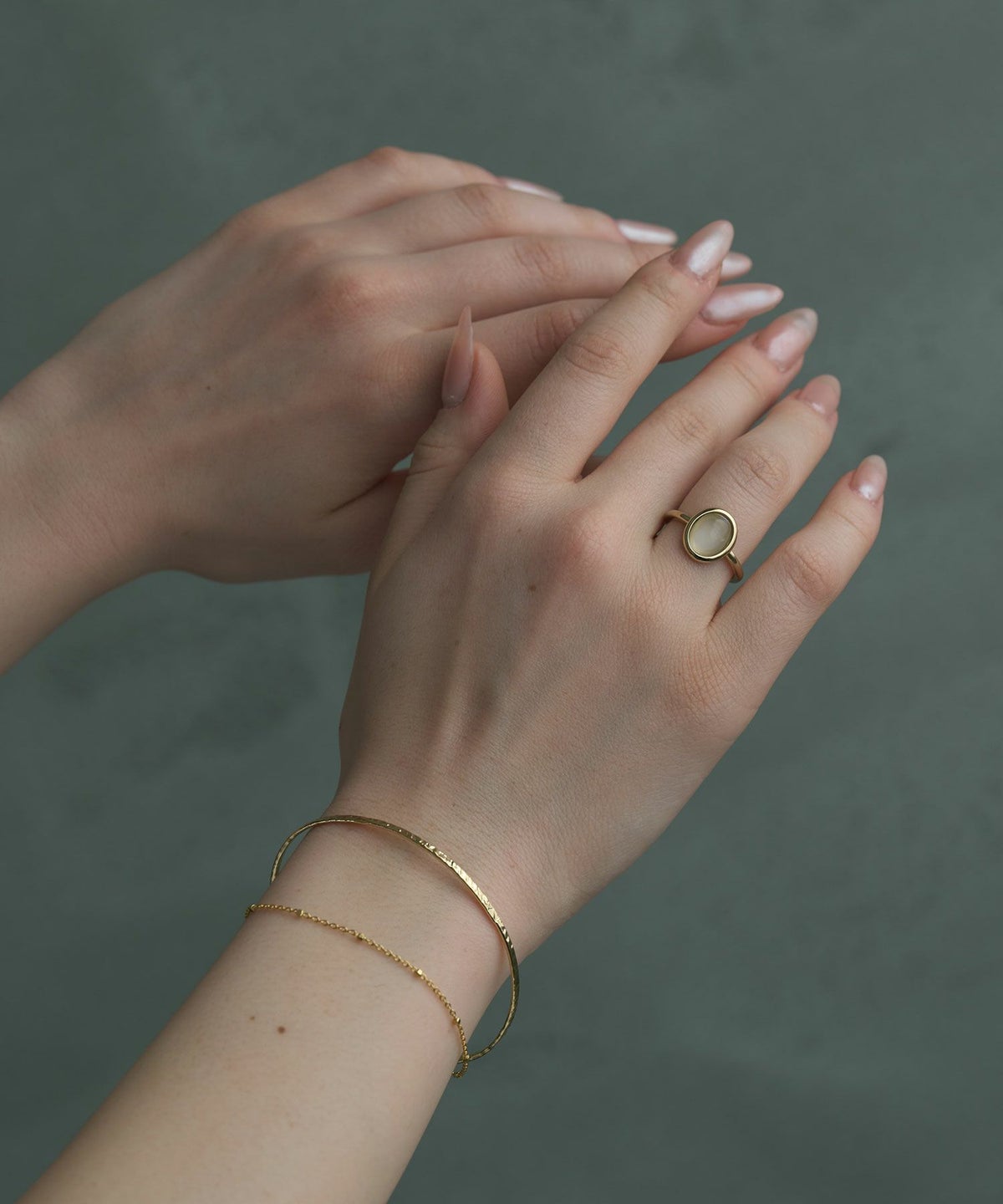 レイヤードライクスリムバングル