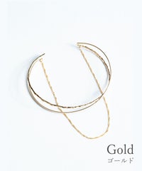 レイヤードライククロスバングル