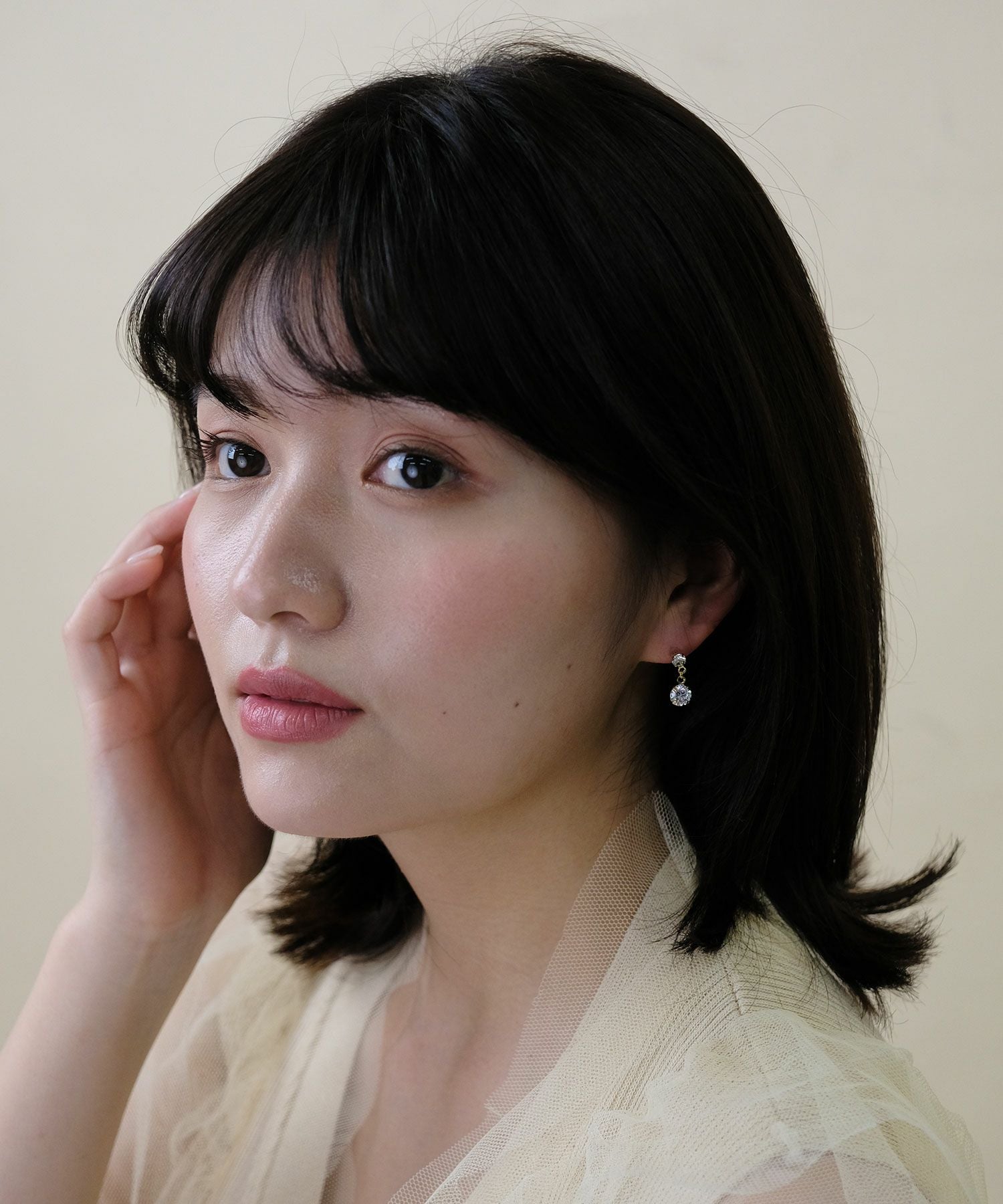 ✨ゼロストーンピアス✨２つセット　No.01 ダブルストーンセラミックポストピアス | 【公式】MUK ONLINE SHOP