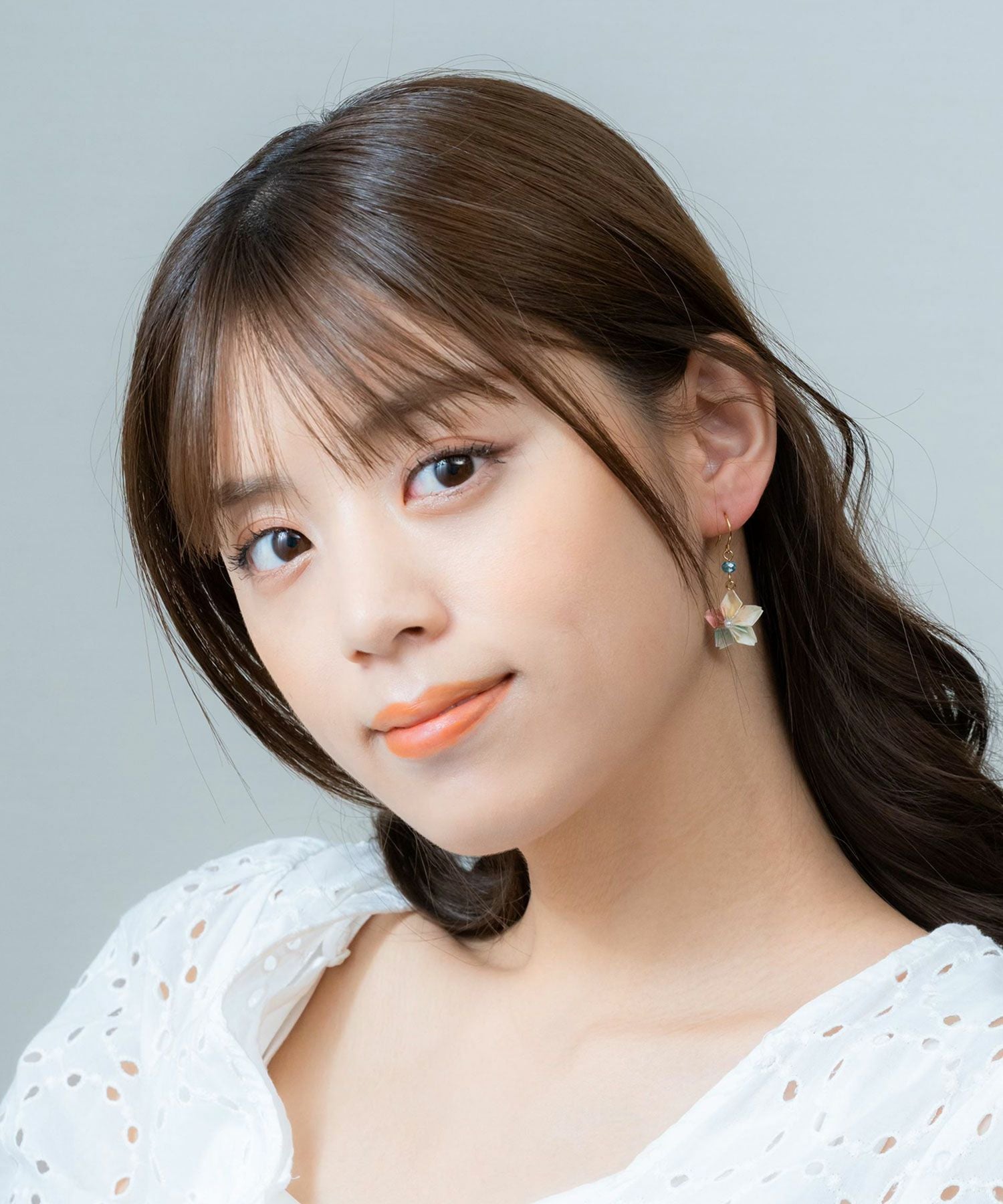 サクラ友禅和紙ピアス | 【公式】MUK ONLINE SHOP｜人気アクセサリー