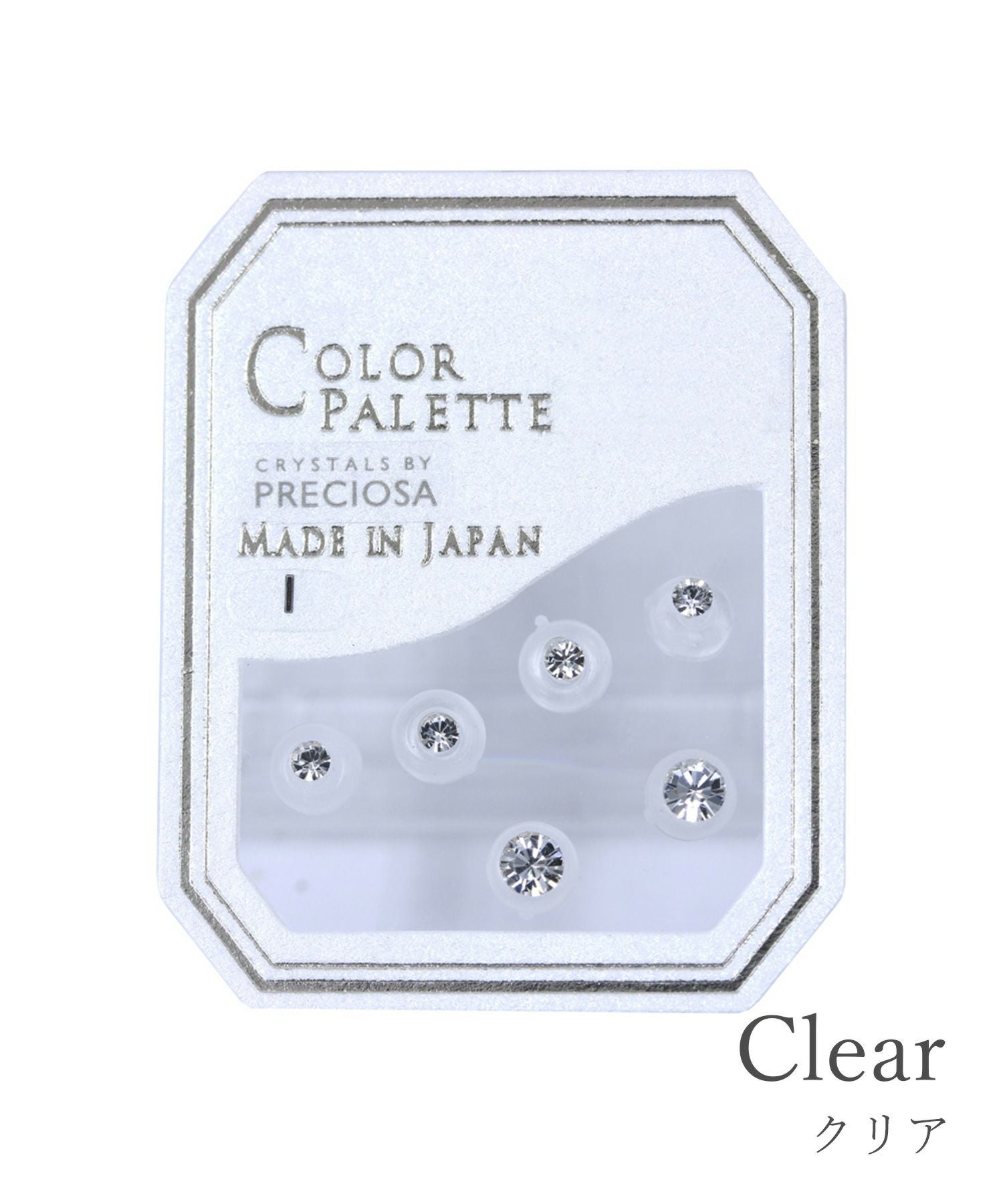 3mm樹脂セットピアス