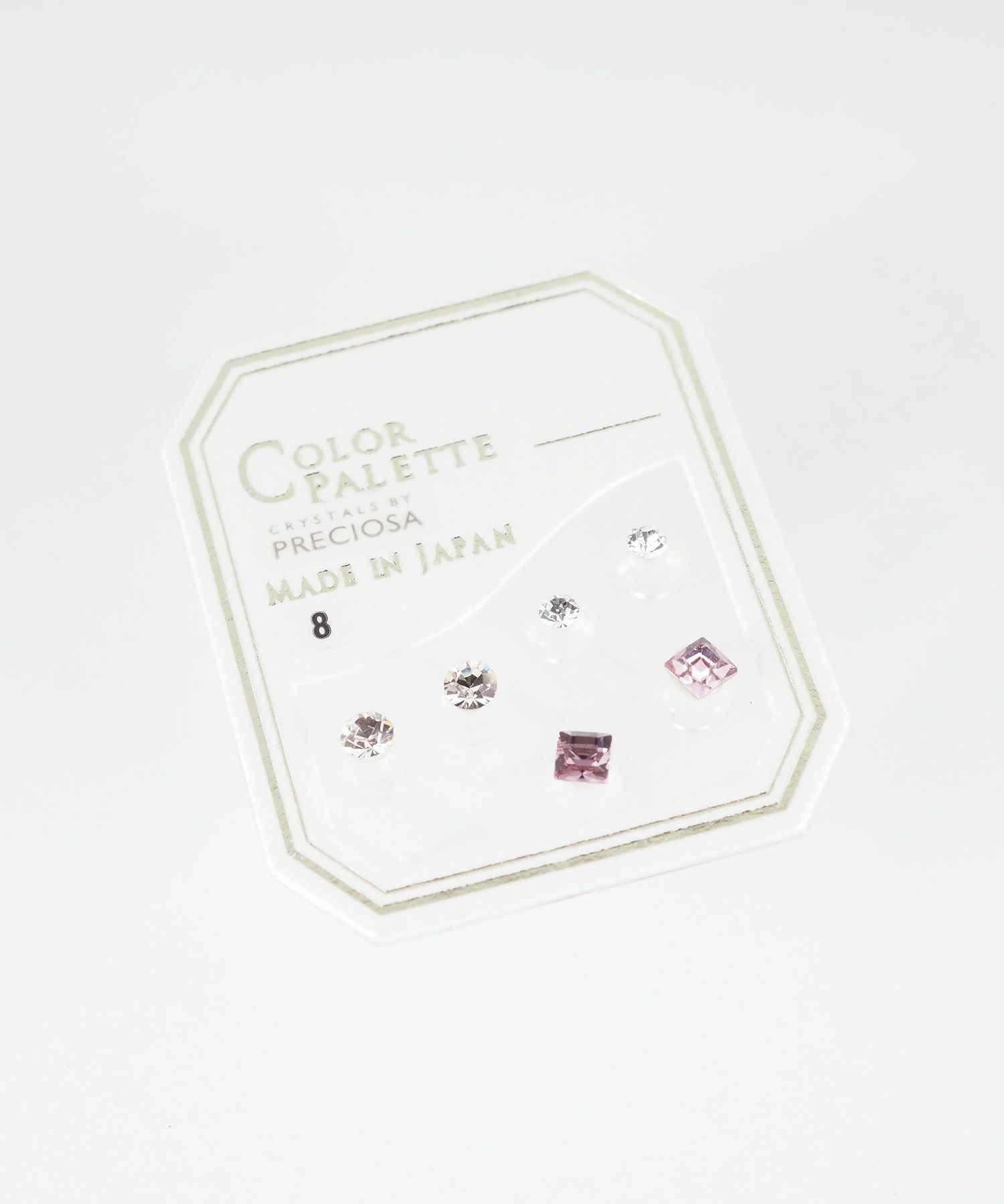 3mmスクエア樹脂セットピアス