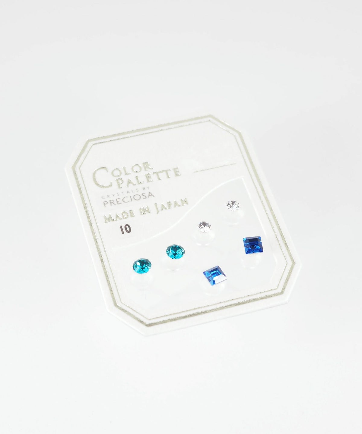 3mmスクエア樹脂セットピアス