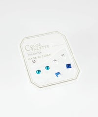 3mmスクエア樹脂セットピアス