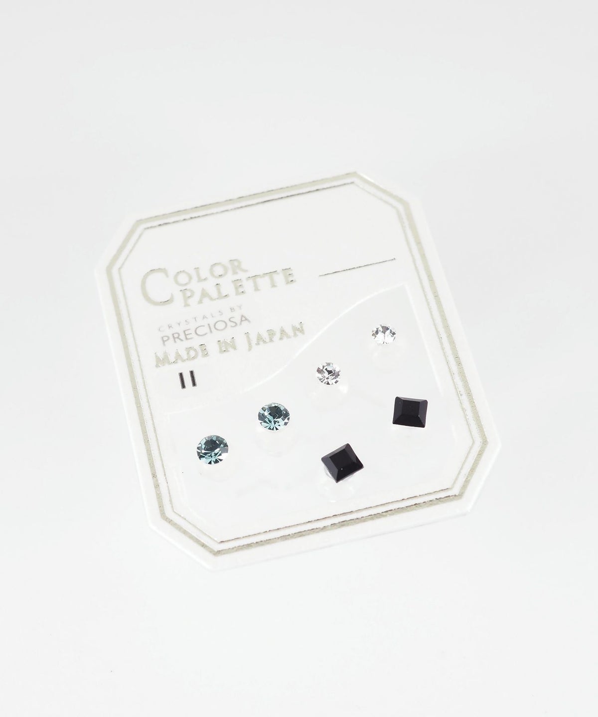 3mmスクエア樹脂セットピアス