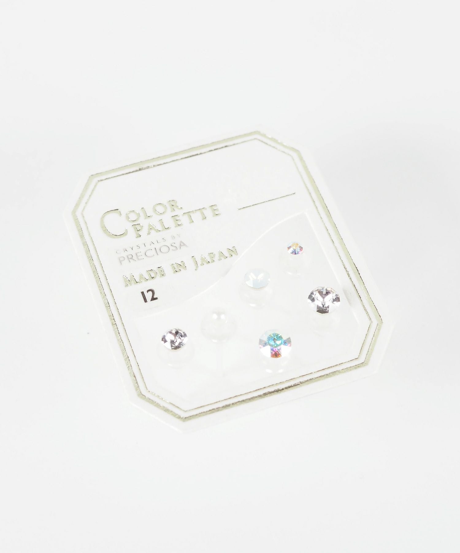 4mm樹脂セットピアス