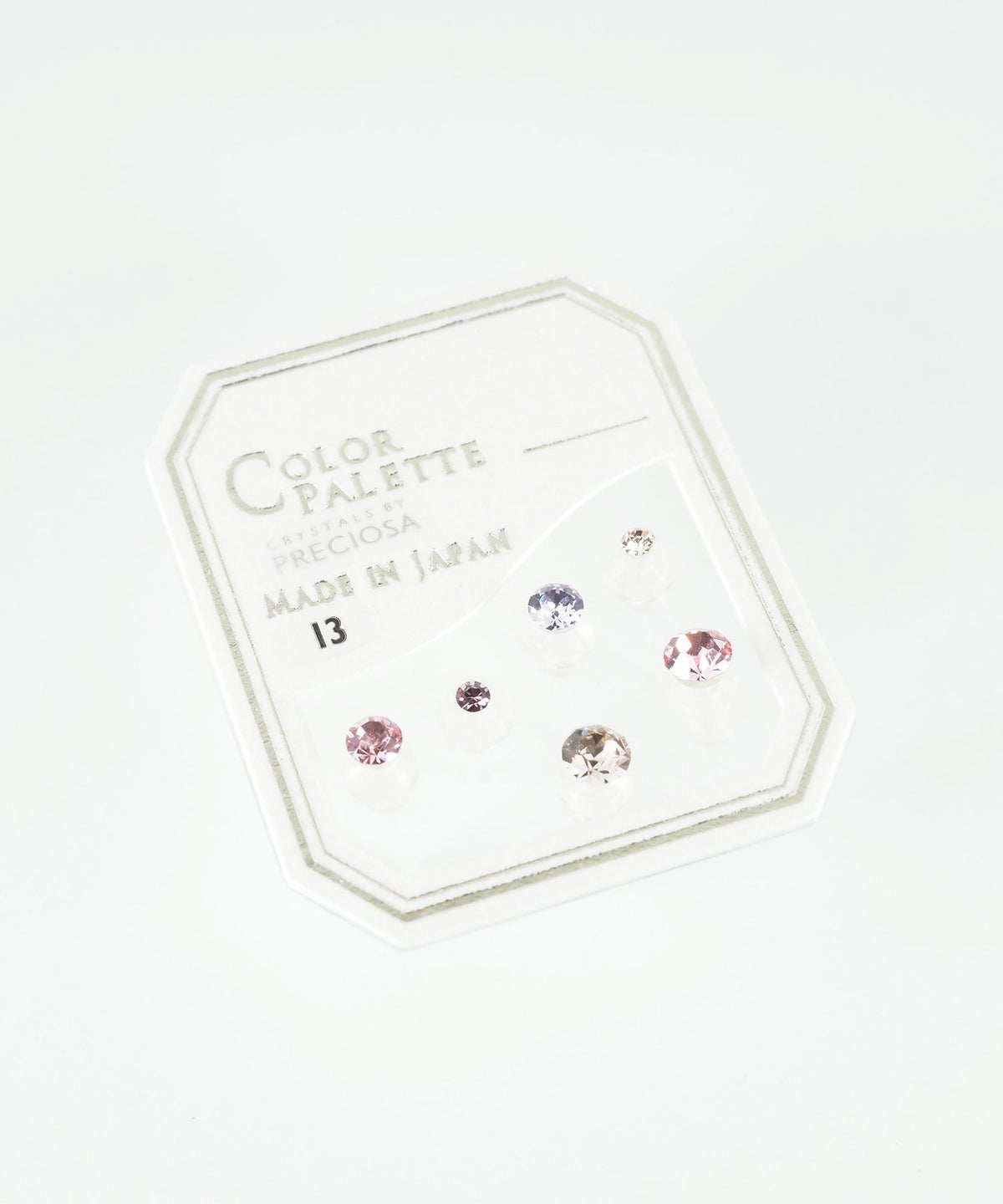 4mm樹脂セットピアス