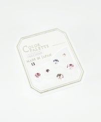 4mm樹脂セットピアス