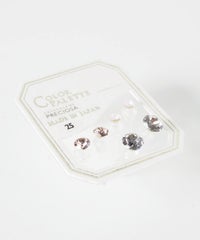 5mm樹脂セットピアス