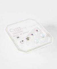 5mm樹脂セットピアス