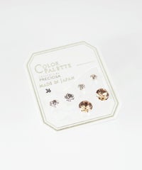 5mm樹脂セットピアス